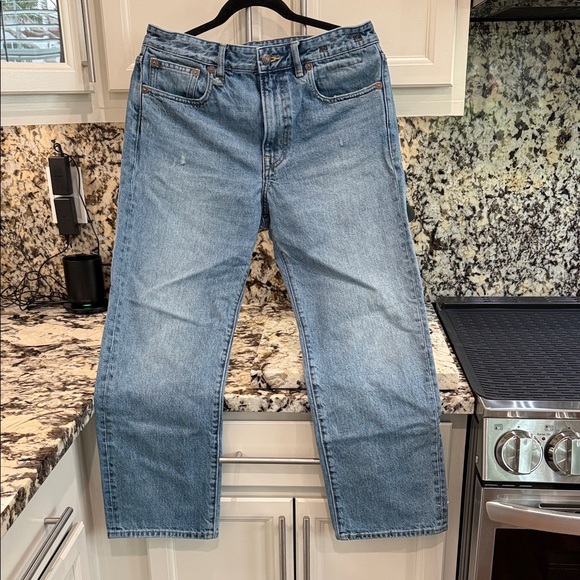 R13 Denim - R13 Classic Blue Straight Leg Jeans